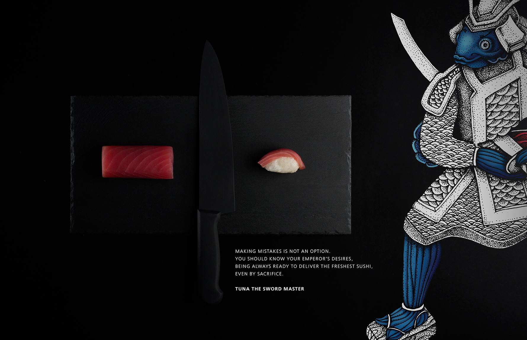 SAMURAI JAPANESE CUISINE BRANDING